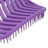 3 Pieces Hair Brush Comb Set Hollow Out Hair Brush Double Tooth Hair Comb Hair Shampoo Brush for Detangling and Styling
