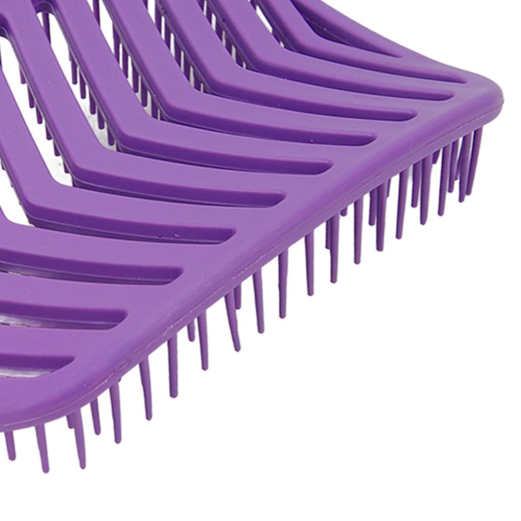 3 Pieces Hair Brush Comb Set Hollow Out Hair Brush Double Tooth Hair Comb Hair Shampoo Brush for Detangling and Styling