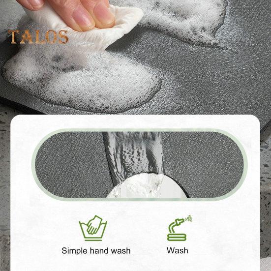 Sink Drain Pad Oil Absorption Splash-proof Drain Easy To Clean Easy Installation Sink Splash Pad Kitchen Supplies