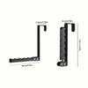 Door Hook, Foldable Hook, Convenient for Storage and Organization, Bedroom, Bathroom Door Hook, Ironwork, Sturdy and Firm