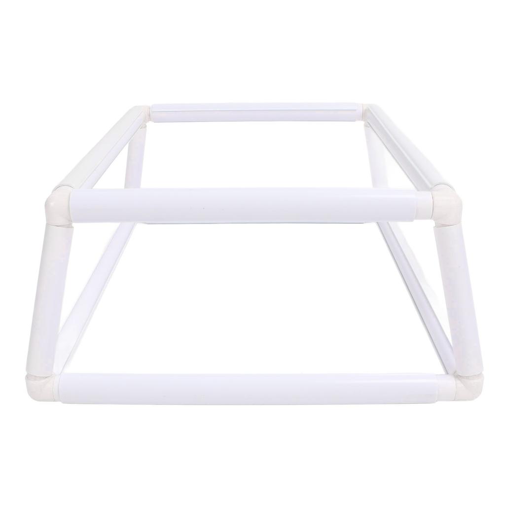Embroidery Frame Holder Double Layer Clip On   Stitch Hoop Plastic Handheld Frame Rack for Needlework