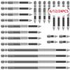 6/24 Pcs Driver Bit K5 Impact Screwdriver Bits Anti-Slip Magnetic Drill Bits Teeth Phillips Impact Bit Cross Head Electric Drill