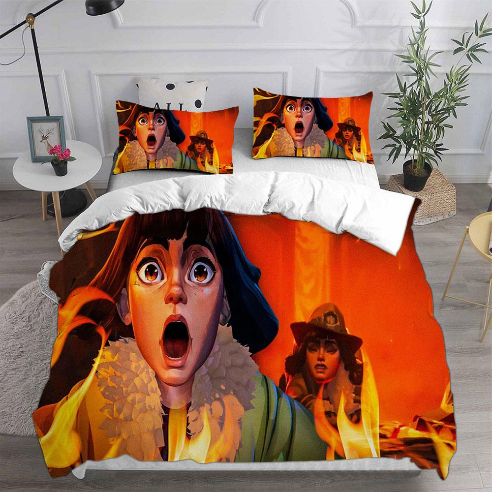 Secret Level Bedding Sets Quilt Bed Cover Comforter Duvet Cover Pillow Case 2-3 Pieces Sets Teenagers Children's Gifts