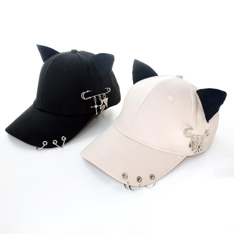 Baseball Cap With Metal Decor For Casual Wear And Sun Protection