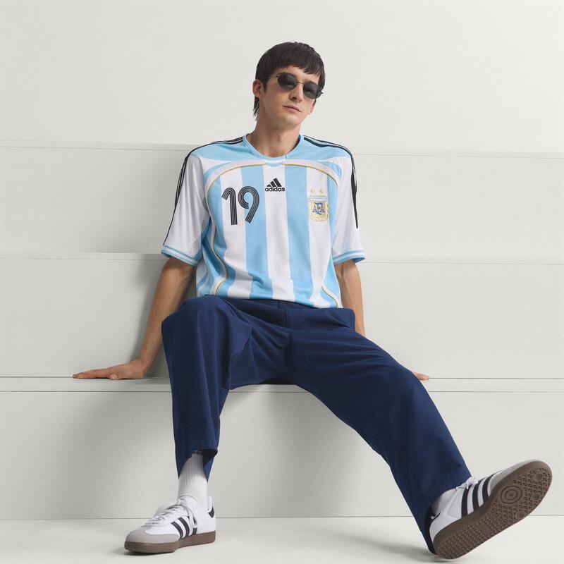 Adidas Argentina 2006 Messi Retro Football Jersey
