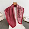 Spring and Autumn New Korean Small Square Scarf Women's 71 Cotton and Linen Versatile Small Scarf Neck Shirt Decorative Silk Scarf