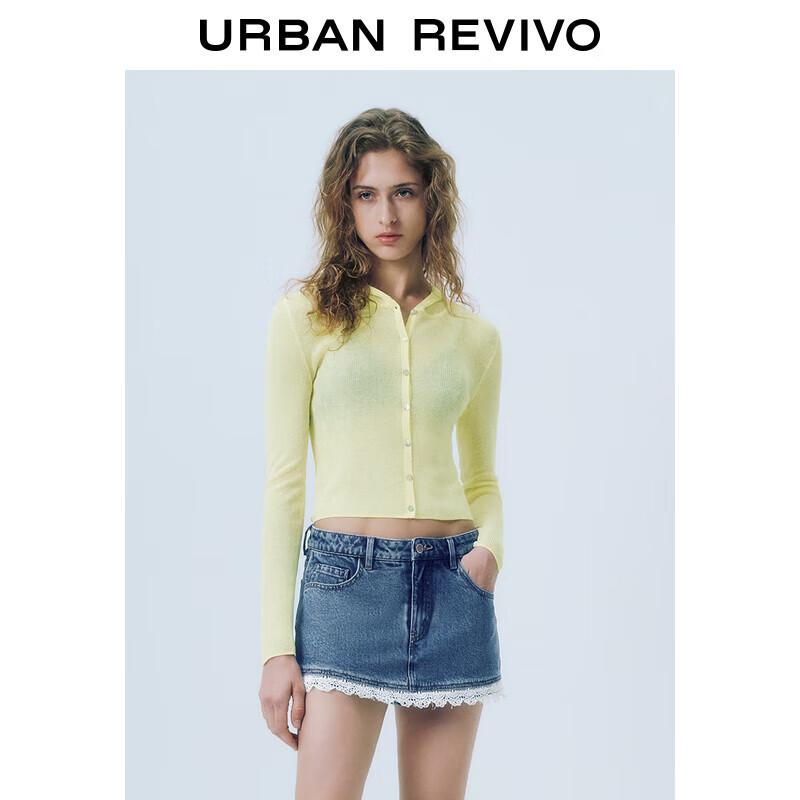 Women s Casual Hooded Button-Front Short Knit Cardigan S