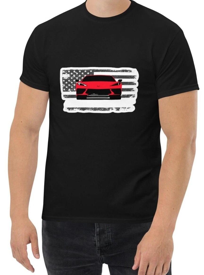 Men s and Women s T-shirts Corvette C8 M