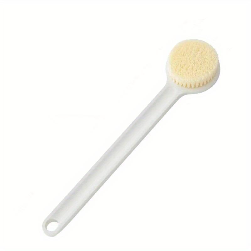 

1pcBath and bath brush, long handle, soft-bristled nylon bath brush, no need to ask for help, back rub, mud and stain brush белый