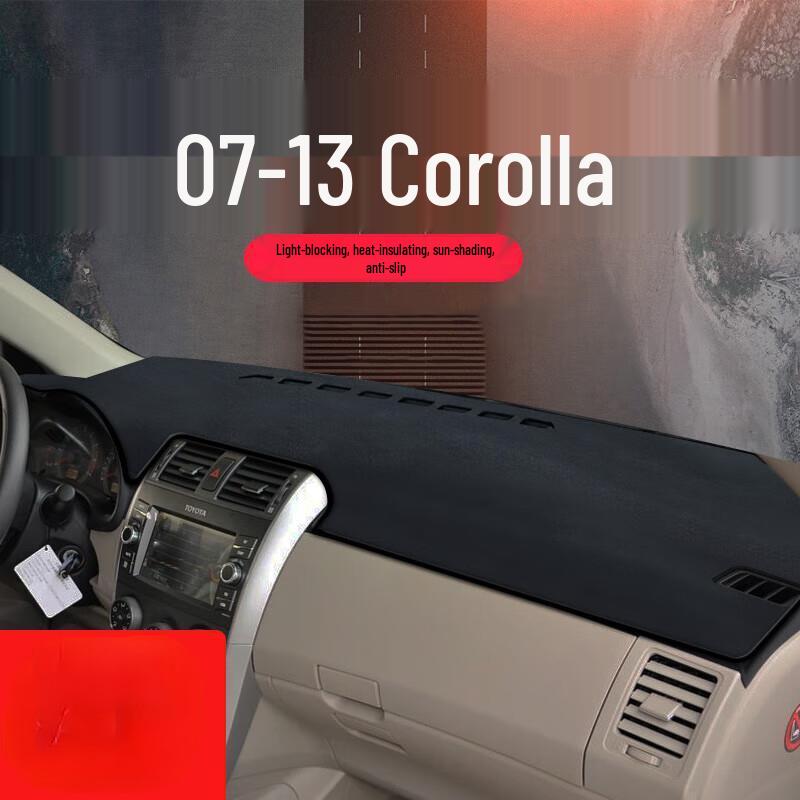 Toyota Corolla Anti-Glare Dashboard Sun Shade Pad (Fits 2007-2013 Models)