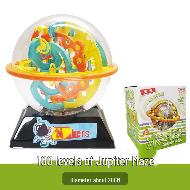 3D Maze Challenge: Children's Balance Ball Toy