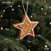 Cross-border Christmas Decorations: Adhesive Powder Snowflakes, Stars & Tree Ornaments