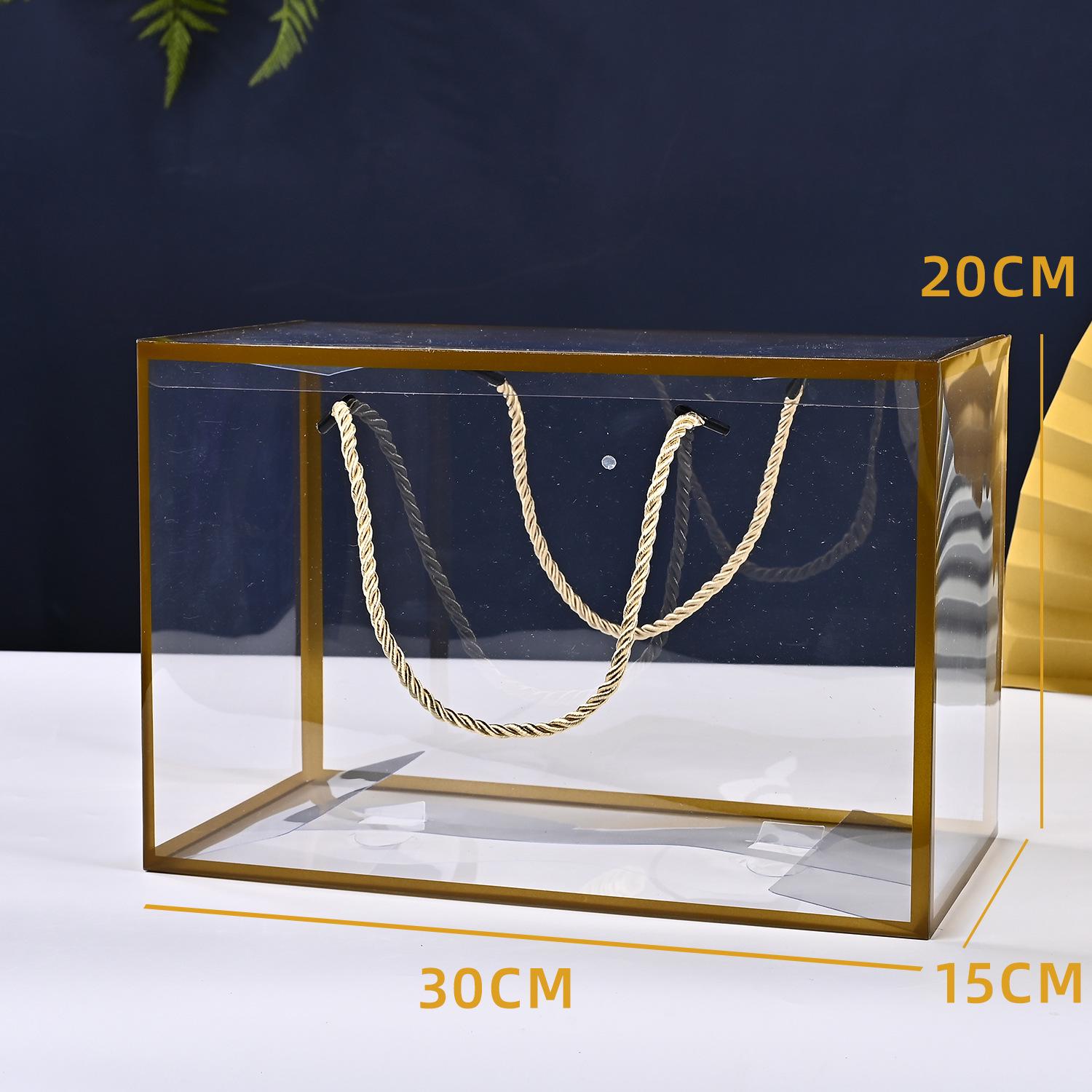 

Прозрачная ПВХ коробка для конфет для свадеб и рождественских снежинок