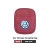 For Volkswagen VW Car Storage Hanging Bag Phone Key Card Pounch Pocket Passat Golf 4 5 6 Tiguan Polo Scirocco Jetta CC zg6