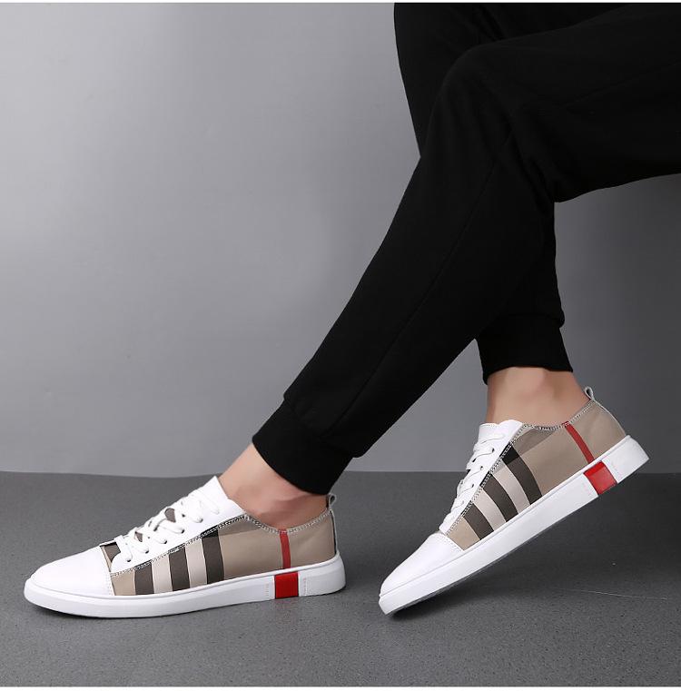 

Мужские кроссовки из натуральной кожи, мужская модная деловая обувь, люксовые брендовые мужские повседневные кроссовки для ходьбы, мужские дизайнерские мокасины, лето 45 белый