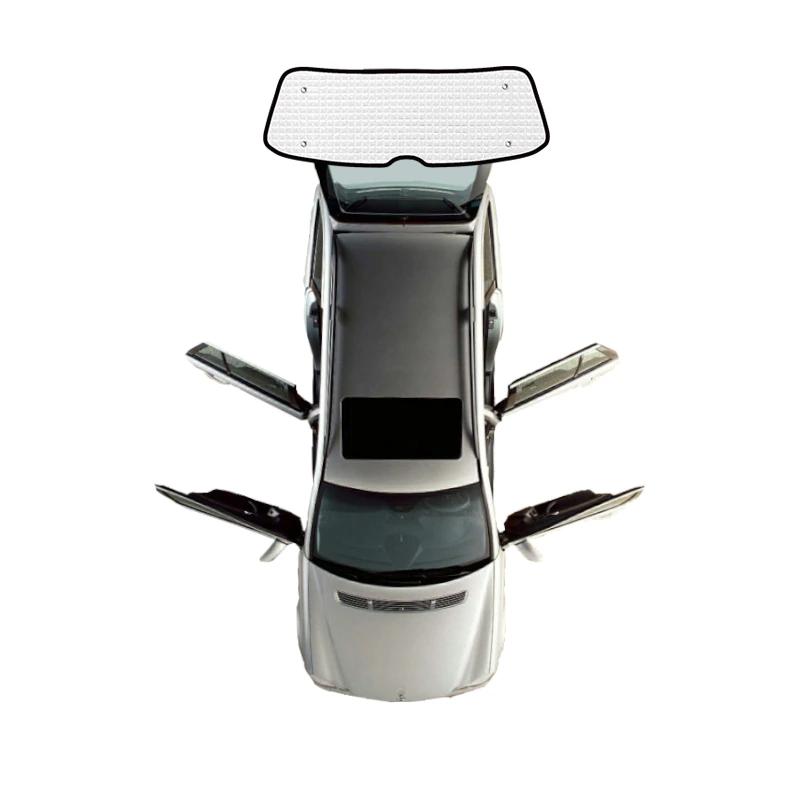 Full Covers Sunshades for Volkswagen VW Transporter T5 Caravelle Multivan Doubleback LWB 2003~2015 Windows Visor Mat Accessories