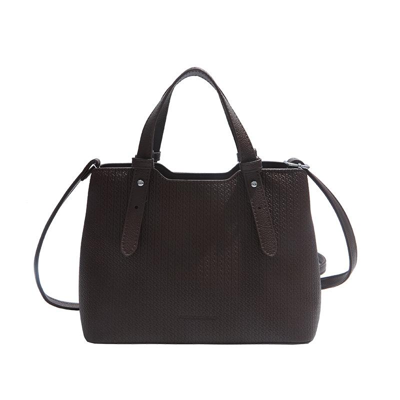 Hand carry high-end fashion bucket bag new trend casual shoulder bag versatile messenger bag