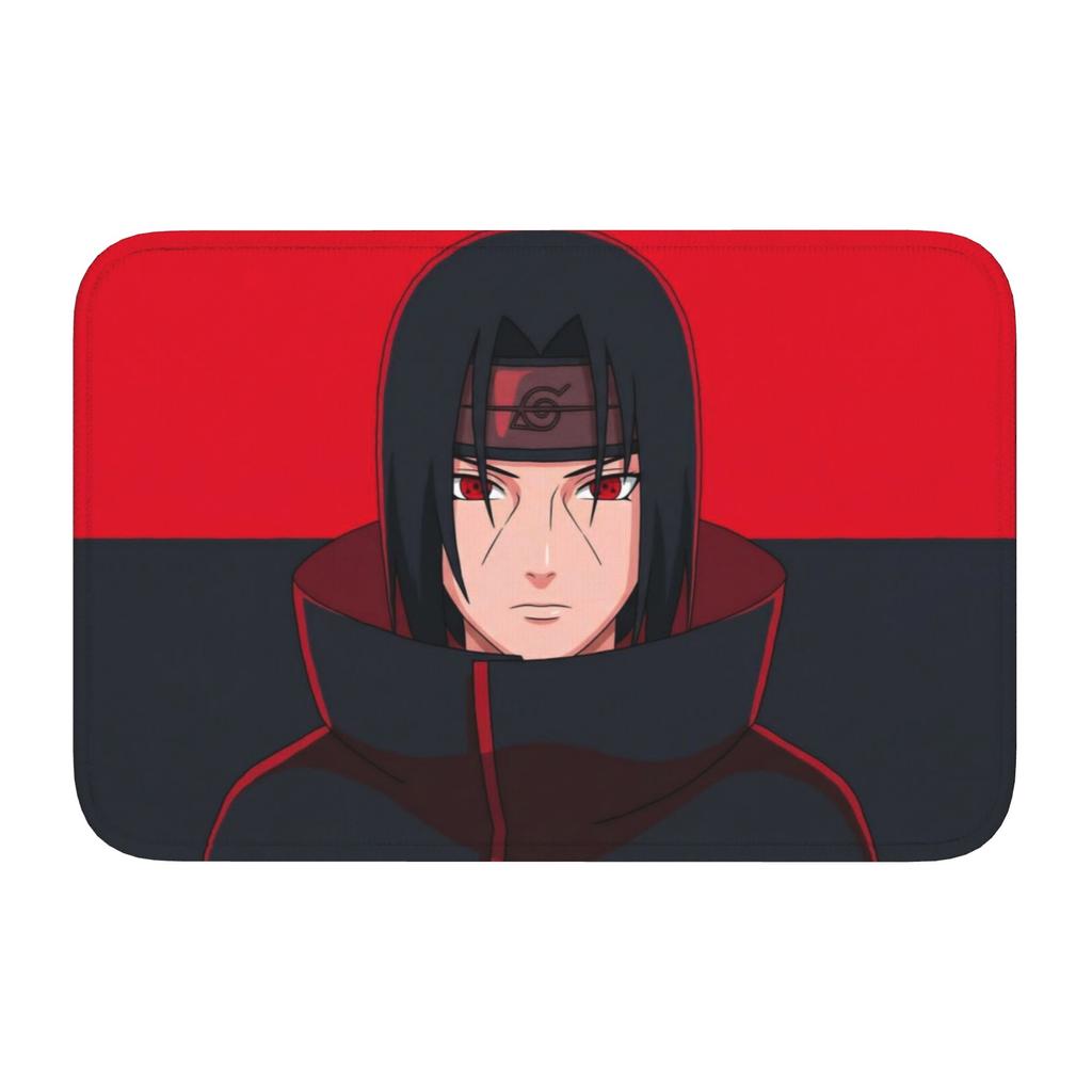 Custom Anime N-Narutoes Doormat Non-Slip Entrance Welcome Kitchen Bathroom Floor Door Mat Toilet Living Room Carpet Rug