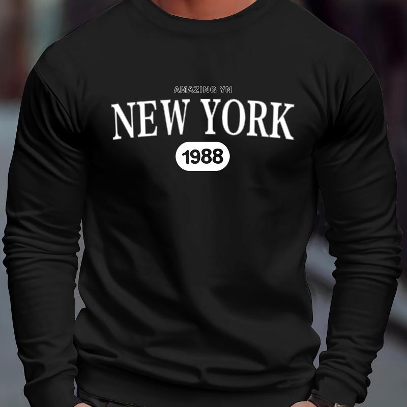 

Soft Fleece Lined, Men s Crew Neck Sweatshirt, Ideal for Cold Nights & Outdoor Gatherings XXL чёрный