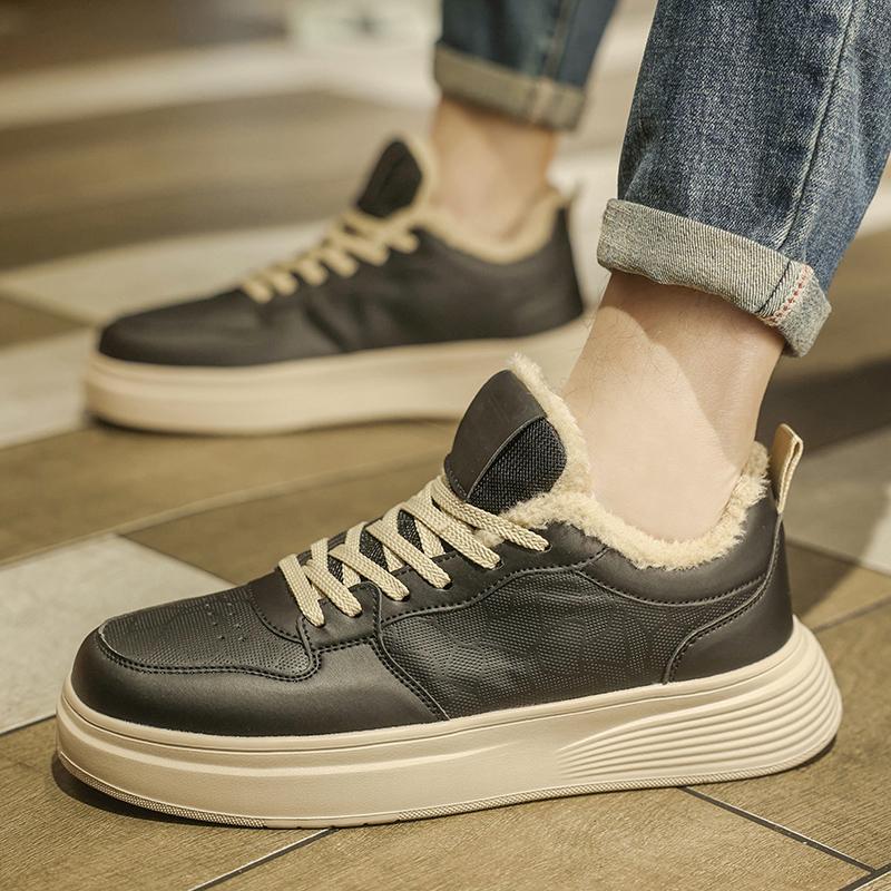 New Men's Winter Classic Fashion Low Top Skateboarding Shoes Comfortable Soft Sole Basketball  Sneakers