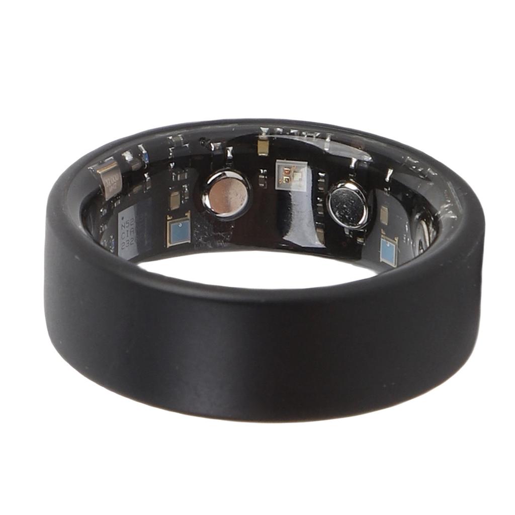 Smart Ring Health Tracker IP68 Water Proof Fitness Ring with Touch Function Video Browsing Photo Taking Page Turning ID