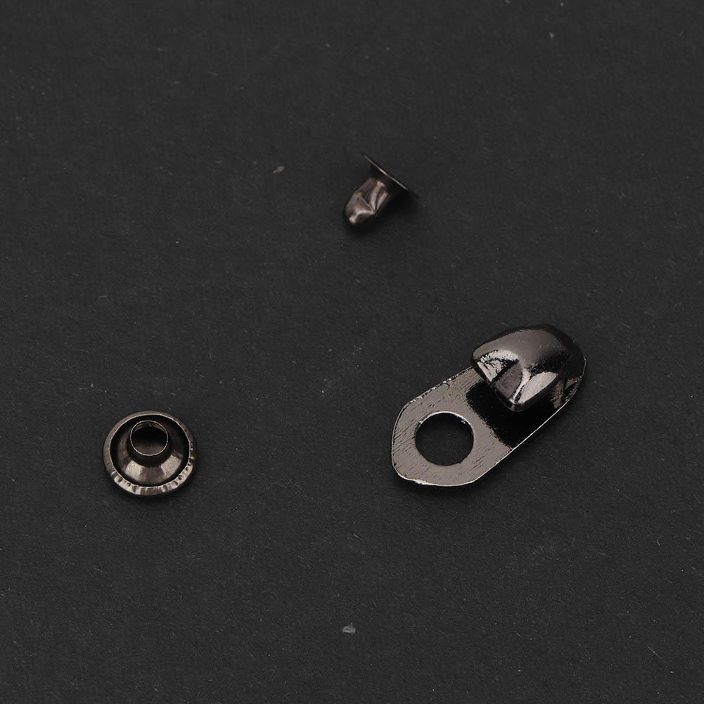 20Set Alloy Boot Lace Hooks Lace Fittings with Rivets for Repair Camp Hike Climb Accessories