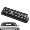 Auto Parkplatz Telefonnummernschild Temporäres Nummernschild Parkschild Magnetisch Auto Fahrzeug Park Handy Nummern Schild Für Auto