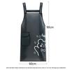 Waterproof Tpu Kitchen Apron - Sleeveless, Oil-Proof, Lightweight, Suitable For Cooking And Cleaning, Cute Bear, Simple Style