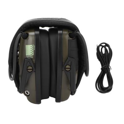 Noise Reduction Safety Earmuffs Ear Protection Foldable Shooters Hearing Protection EarmuffGreen