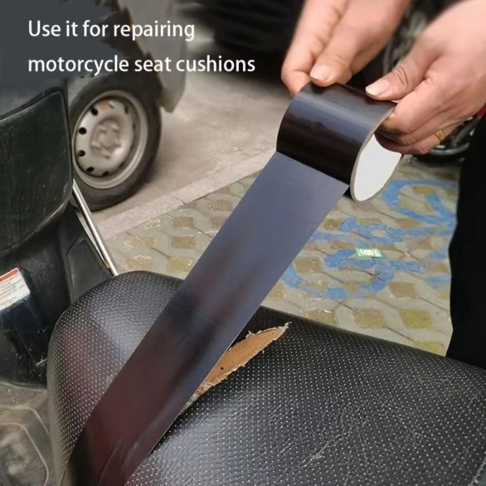 Black Cloth-based Adhesive Tape 5/10cm High-viscosity Seat Patch Strips Multifunctional Leather Wear-resistant Repair Tapes