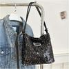 Sequin Handbag, Tote Bag for Women, Adjustable Shoulder Strap, Crossbody Bag for Wedding, Prom, Parties, Travel