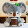 Hold Cake Cherry Koala Plush Toys Children's Birthday Gifts Baking Shop Ornaments Girls Office Dolls
