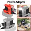 New 180W Power Inverter  For DeWalt For Milwaukee 18-20V Li-ion Battery Outdoor Inverter Generator 110V/220V With USB and Type-C