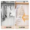 8pcs  Heavy-Duty Vacuum Storage Bags with Zipper Closure Space-Saving Hanging Organizer Bags for Clothes, Suits, Jackets, Travel
