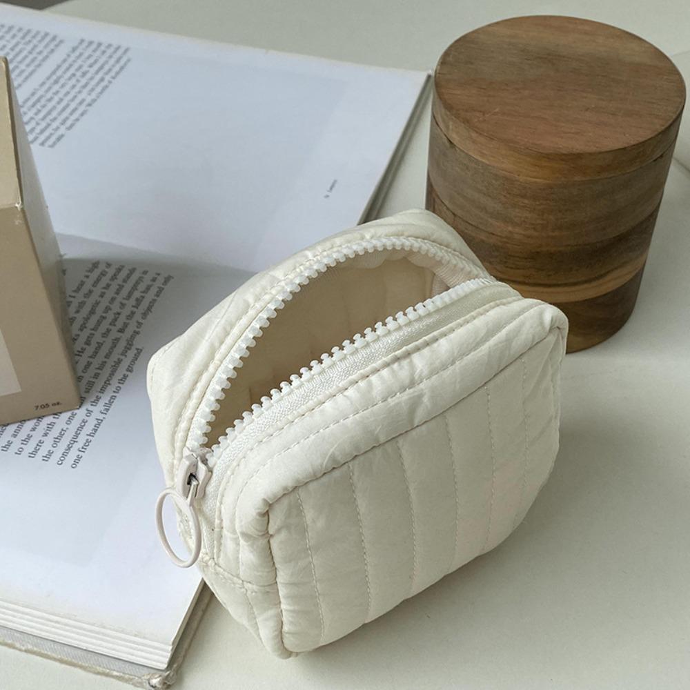 Mini Data Cable Bag Organizer Coin Purse Makeup Pouch Earphone Storage Pouch  Earphone