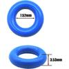HiSport Fuel Injector O-Rings Set 7.52mm X 3.53 mm Blue Universal Repair Kits 50 Pcs Compatible with IWP043 IWP063 IWP069 IWP181 IWP189 IWP162