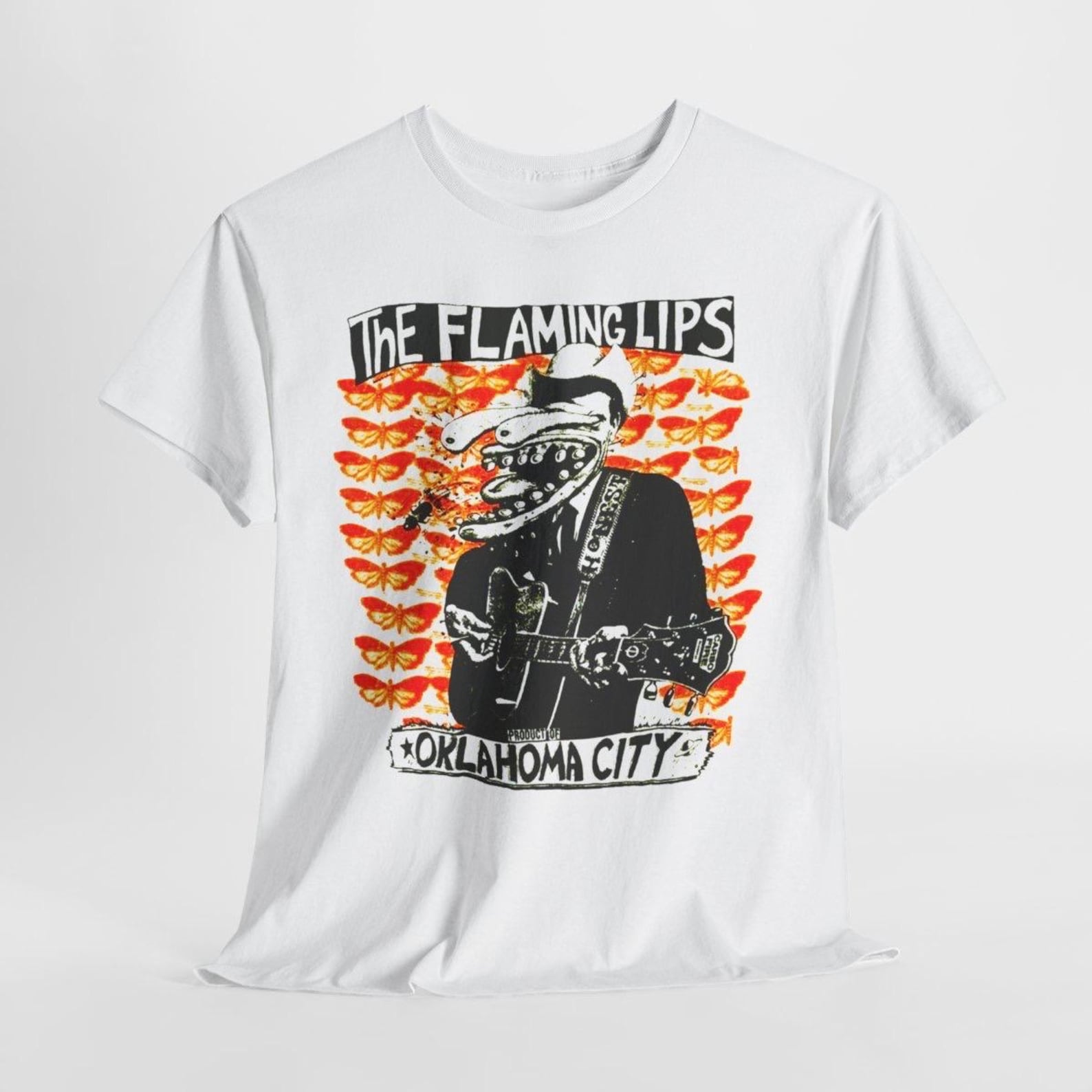 The Flaming Lips T-Shirt Yo la Tengo Sonic Youth Sebadoh M
