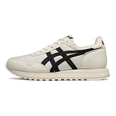 Zapatillas Deportivas Casual Retro de Caña Baja Tiger Runner Ii Unisex Beige Negro 1203A956-250