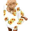 Women's Fashion Chiffon Printed Cardigan Loose Plus Size Beach Cover-Ups