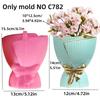 Hollow heart flower vase resin silicone mold heart-shaped vase concrete mould Valentine's Day gift Love flower pot gypsum molds
