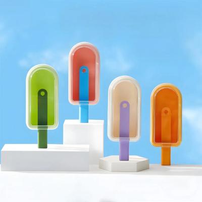 Moldes de Sorvete Caseiro de Verão Com Desmoldagem Fácil E TAMPAS, Moldes de Silicone de Qualidade Alimentar, Moldes Domésticos para Picolé e Palito de Queijo.