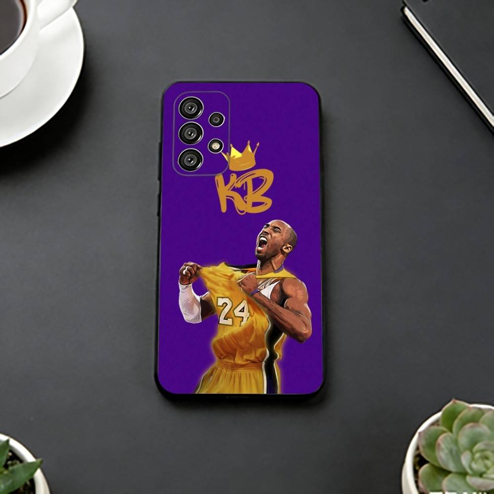 

Basketball Fan K-Kobe B-Bryant Phone Case For Samsung S25,S24,S21,S22,S23,S30,Ultra,S20,Plus,Fe,Soft Silicone Black Cover Samsung S25ULTRA