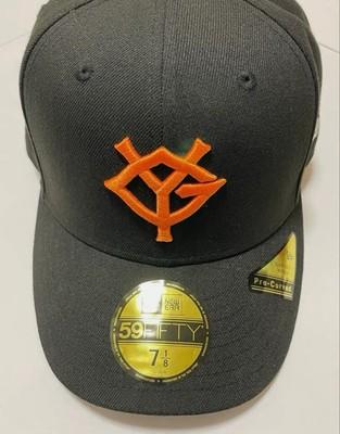 ERA Yomiuri Giants 59FIFTY Fitted Cap Black Orange Size Cm) NWT