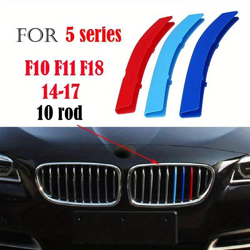 

3 шт. M Performance Автомобильная гоночная накладка на решетку радиатора Зажим для BMW 5 серии 5 F10 F11 F18 2011-2017 2013 2014 2012 2015 2016 F10 F11 F18 14-17