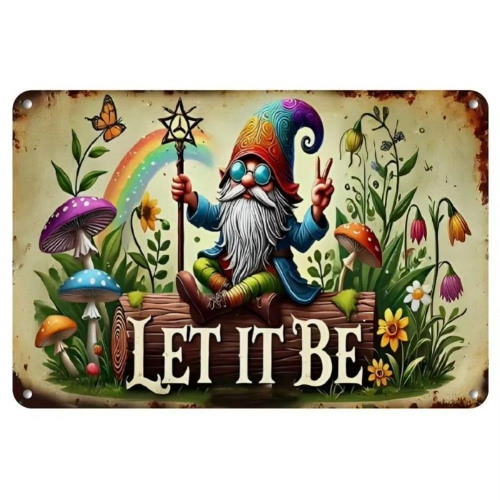 Vintage Metal Wall Art Sign 20x30cm Decor Home