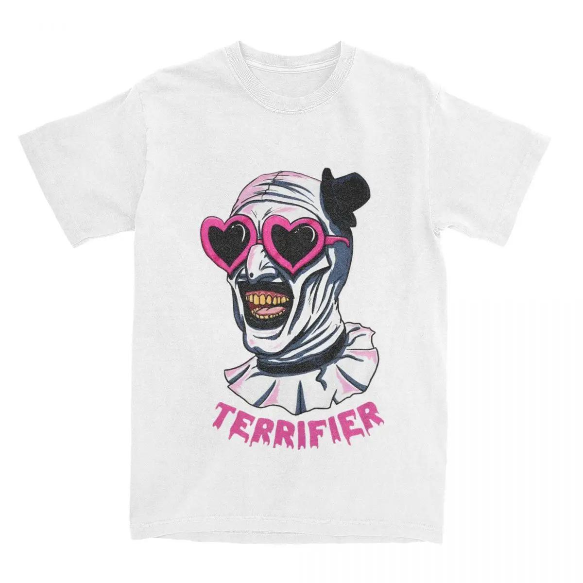 

Terrifier Art Clown Heart Glasses TShirt Fashion TShirt Short Sleeve Round Neck TShirt Gift Idea Clothing Womens Clothing 4XL