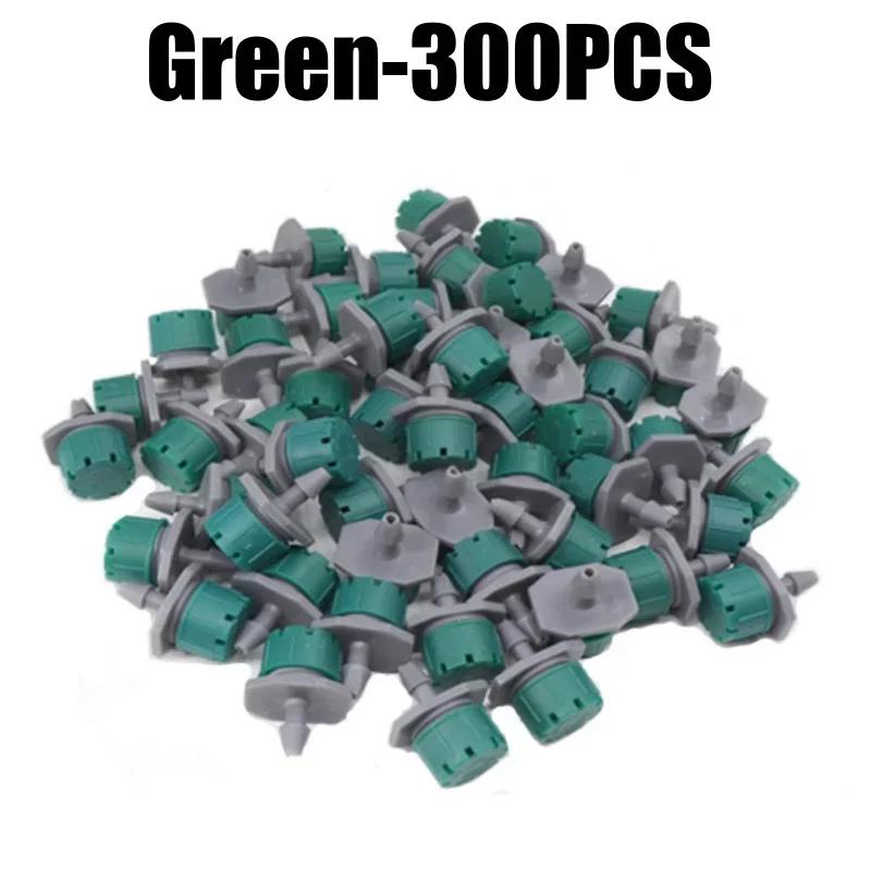 500/50PCS 4/7mm Garden Irrigation Nozzle Adjustable Dripper Sprinkler Emitter Micro Drip Balcony Yard Greenhouse Watering Spray