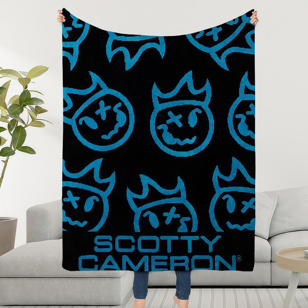 Fashion Cool Funny S-ScottyS C-Camerons Blanket Soft Warm Furry Throw Super Kids Toys Bed Sofa Car Cradle
