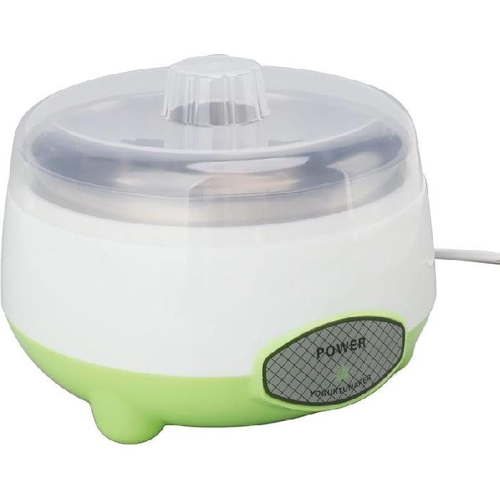 Yogurt Maker Machine, Compact Stainless Steel Container for Homemade DIY Green 15W Us Plug 110V Making Drinks Home Use15W (Us Plug 110V) US Plug 110V