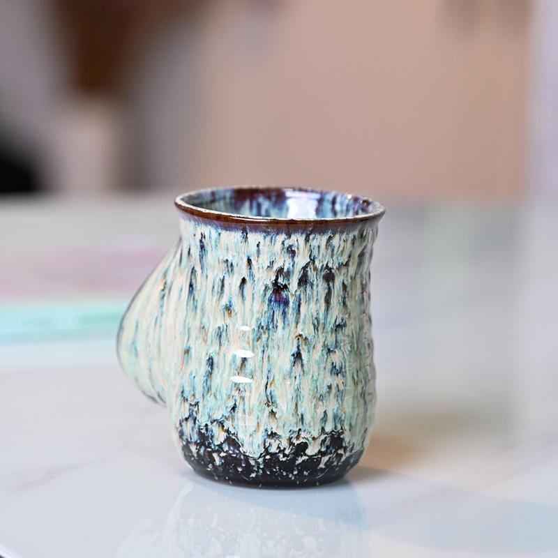 Increase Kiln Capacity, Water Cup, Ceramic Cup, Wind Cup, Household Latte Ceramic Hand Warmer Cup